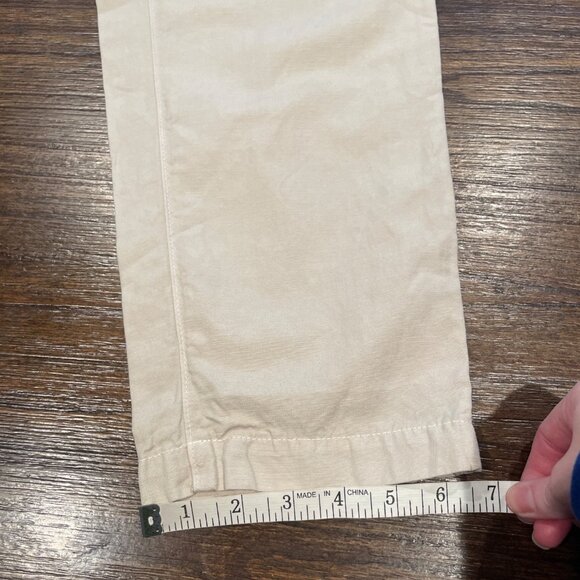 NWOT AG Adriano Goldschmied Men's M Sun Pant Relaxed Drawstring Cotton Linen - Picture 9 of 9